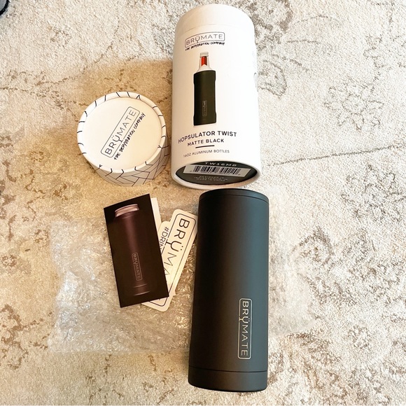 Brumate Hopsulator Twist Matte Black NWT - Picture 1 of 13